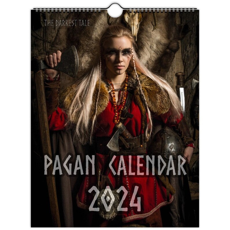 Pagan Calendar 2024 only US & Canada LT 8.5x11 Format Etsy