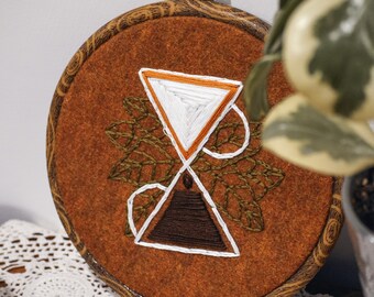 V60 Pour Over Embroidery Pattern