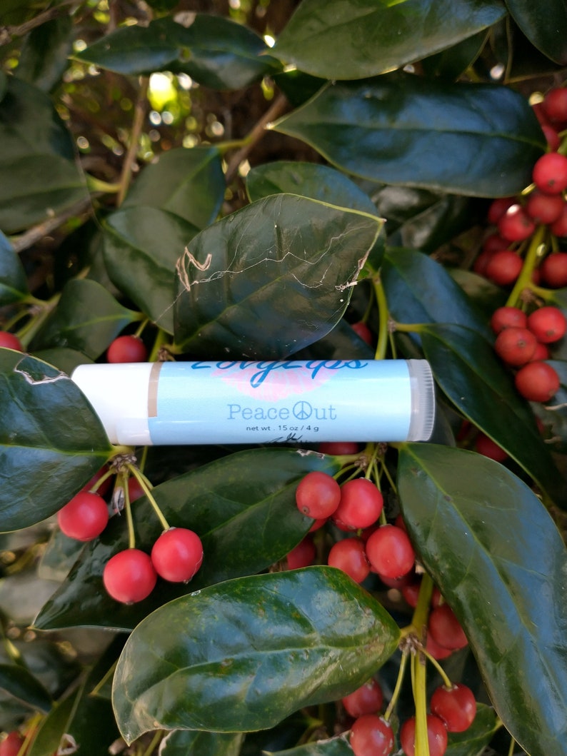 All Natural Lip Balms Organic Ingredients Essential Oils Etsy