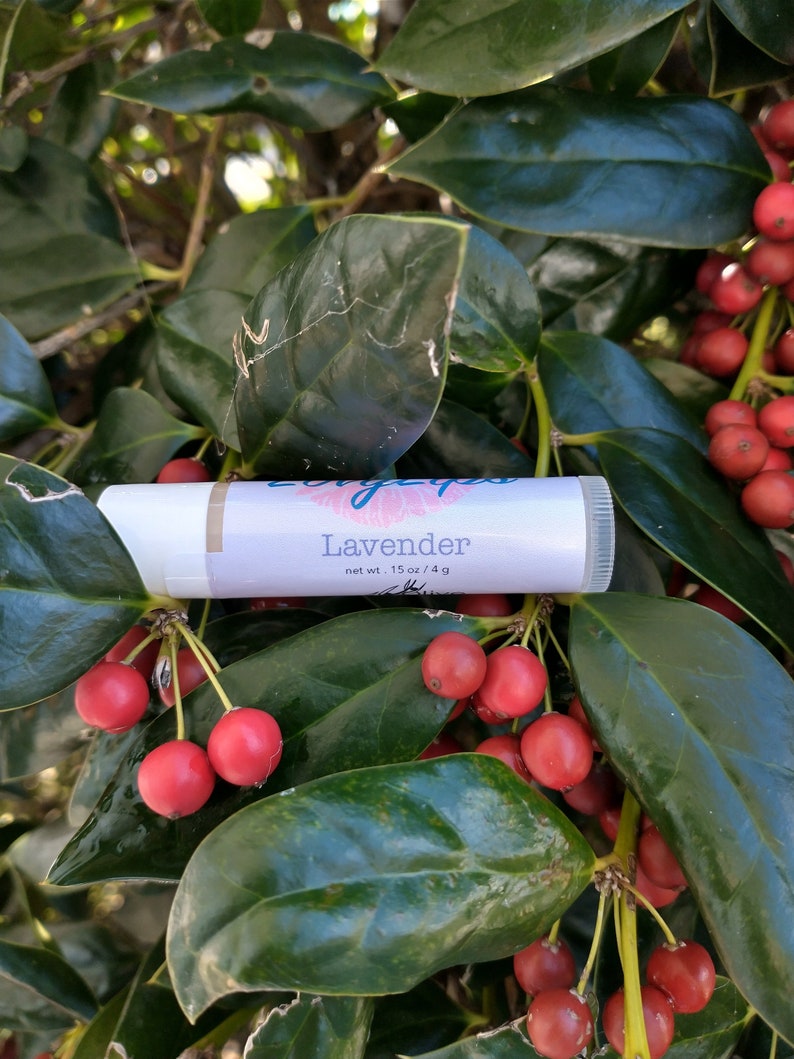 All Natural Lip Balms Organic Ingredients Essential Oils Etsy