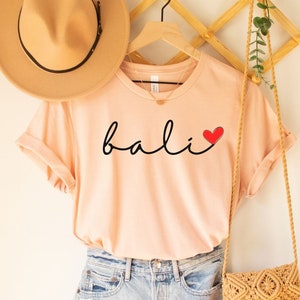 Bali Shirt Balinese Shirt Kuta Beach Indonesian Shirt Indonesia Souvenir Bali Gift Indonesia Tee Travel Lover Gift Vacation Tshirt Denpasar