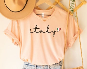 Italy Shirt, Love Italy, Italy Vacation, Italy Family Trip, Italy Anniversary, Italian Shirt, Honeymoon Shirt, Italy Gift, Rome Travel Tees