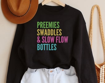 NICU Nurse Crewneck Sweatshirt, Nurse Appreciation, Nurse Sweatshirt, Nurse Gifts, Gift for NICU Nurse, NICU Nursing Student Shirt
