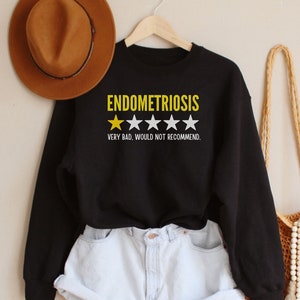 Endometriosis Awareness Shirt, One In Ten, Endometriosis Shirt, Gift For Endo Warrior, Endo Strong, Endo Awareness, Yellow Ribbon, Pcos
