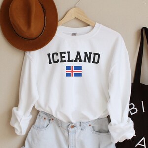 Iceland Sweatshirt, Reykjavik Sweatshirt, Iceland Trip Shirt, Iceland Shirt For Women Men, Viking Apparel, Nordic Shirt, Icelandic Sweater