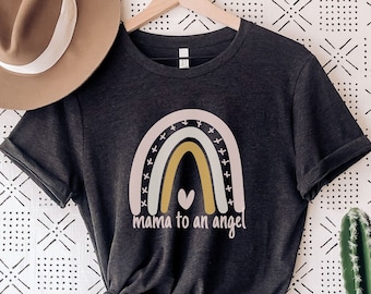 Mama To An Angel | Miscarriage Gift | Angel Baby | Miscarriage Keepsake | Pregnancy Loss | Bereavement Gift | Stillborn | Angel Mama Shirt