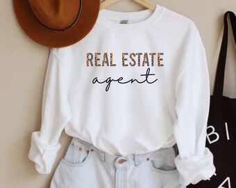 Real Estate Sweatshirt, Real Estate Agent Shirt, Real Estate Shirts, Real Estate Agent Sweatshirt, Real Estate Gift, Licensed To Sell