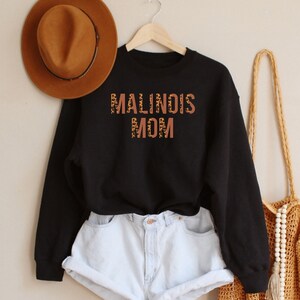 Malinois Mom Crewneck Sweatshirt, Belgian Malinois Shirt, Dog Mom Sweatshirt, Belgian Malinois Gift, Belgian Malinois Sweater For Women