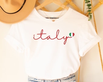 Italy Shirt, Love Italy, Italy Vacation, Italy Family Trip, Italy Anniversary, Italian Shirt, Honeymoon Shirts, Italy Gift, Rome Travel Tee