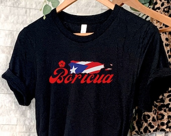 Boricua Shirt, Puerto Rico Shirt, Puerto Rican Tshirt, Puerto Rican Sayings, Boricua Tee, Bilingual Shirt, Latina Shirt, Latina Gift, Latina