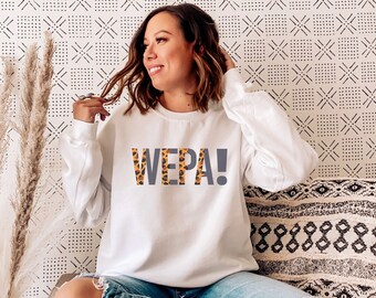 Wepa! Shirt, Puerto Rico Shirt, Puerto Rican Sweatshirt, Puerto Rican Sayings, Boricua Sweatshirt, Bilingual Shirt, Latina Spanish Crewneck
