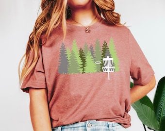 Disc Golf Shirt For Women And Men - Disc Golf Gifts - Frisbee Golf Tshirt - Disc Golfer Shirt - Sports Clothing - Disc Golf Basket Shirt