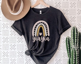 Yiayia Shirt, Yiayia Gift, Greek Grandma, Greek Grandmother, Pregnancy Reveal Gift, New Yiayia, Mother's Day, Greece Tshirt, Greece Gift