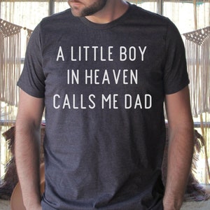 Memorial Dad Shirt Infant Loss Condolence Gift Miscarriage Gift Healing from Loss Baby Memorial Husband Gift Angel Dad Gift For Him