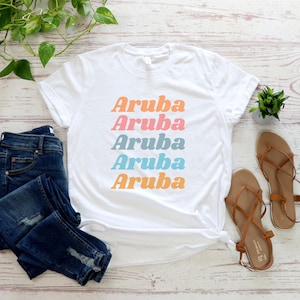 Aruba Vacation Shirt, Aruba Summer Holiday T-shirt, Aruba Family Trip Shirt, Cruise Tees For Women Men, Cute Beach Tee 2022
