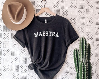 Maestra camiseta española, Latina Mexicana. Maestra Camisa, Maestra Maestra Teacher Gift, Maestra Tee, Maestra Gift, Maestra Bilingue, Maestra Siempre
