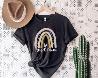 Angel Mom Shirt Mom of an Angel Tee Infant Loss Condolence Gift Miscarriage Gift Healing from Loss Baby Memorial Angel Mom Tee Angel Mama