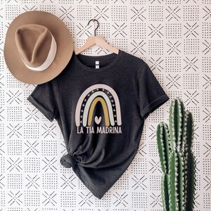 La Tia Madrina Shirt, Gift for Tia, Gift for Madrina, Gift for aunt, Gift for godmother, Godmother Proposal, First Baptism, First Communion