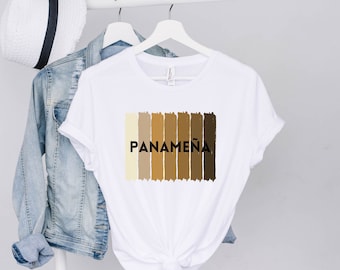 Panamena, Panameña, Panamanian Shirt, Panama Gift, Arranque, Panama Shirt, Panamanian Gift, Panamanian Clothing, Panama Clothing. Latina Tee