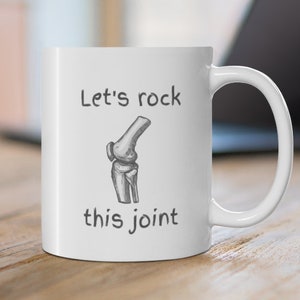Doctor of Physical Therapy | DPT Graduation Gift Coffee Mug | New Physical Therapist | Knee Surgery Gift | Knee Surgery Mug | Knee Surgery