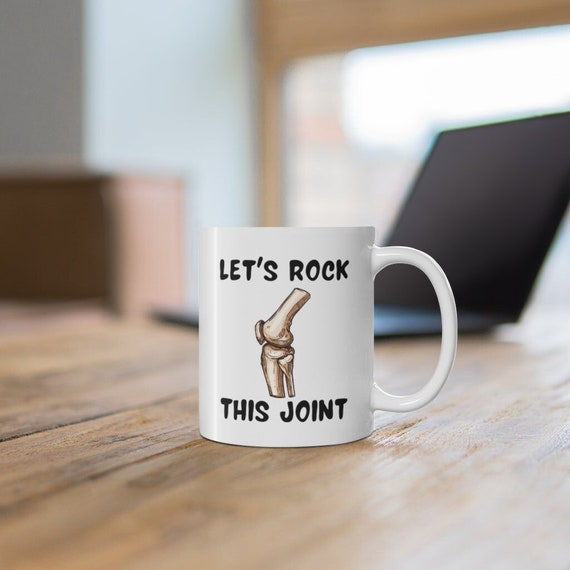 Knee Surgery Gift, Funny Knee Surgery Gift, Joint Replacement, ACL Surgery, Funny Get Well Mug, Surgery Gift, Knee Replacement, MCL Mug