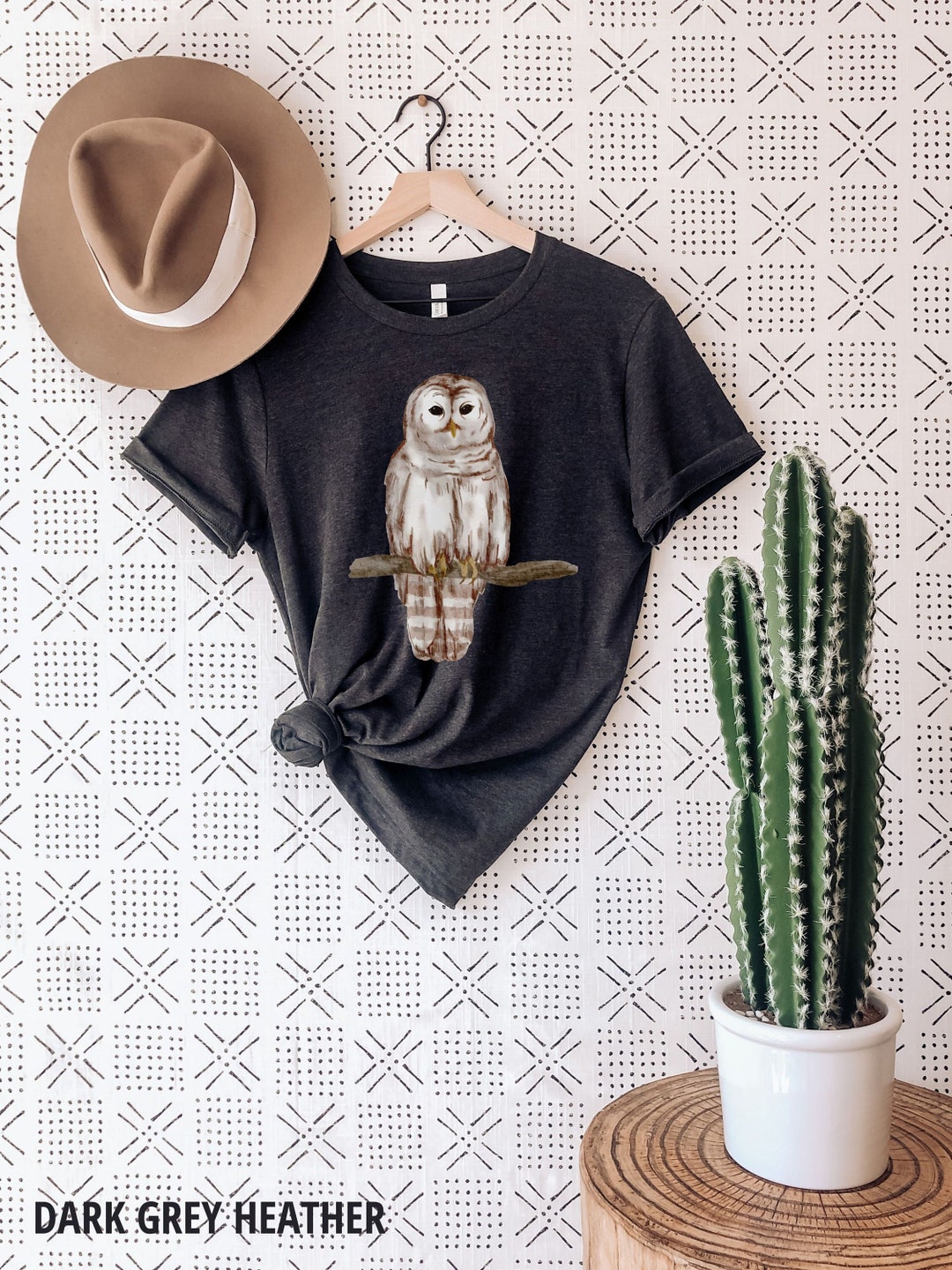 Barred Owl Shirt, Wildlife Rescue Shirt, Owl Graphic T-shirt for Women ...