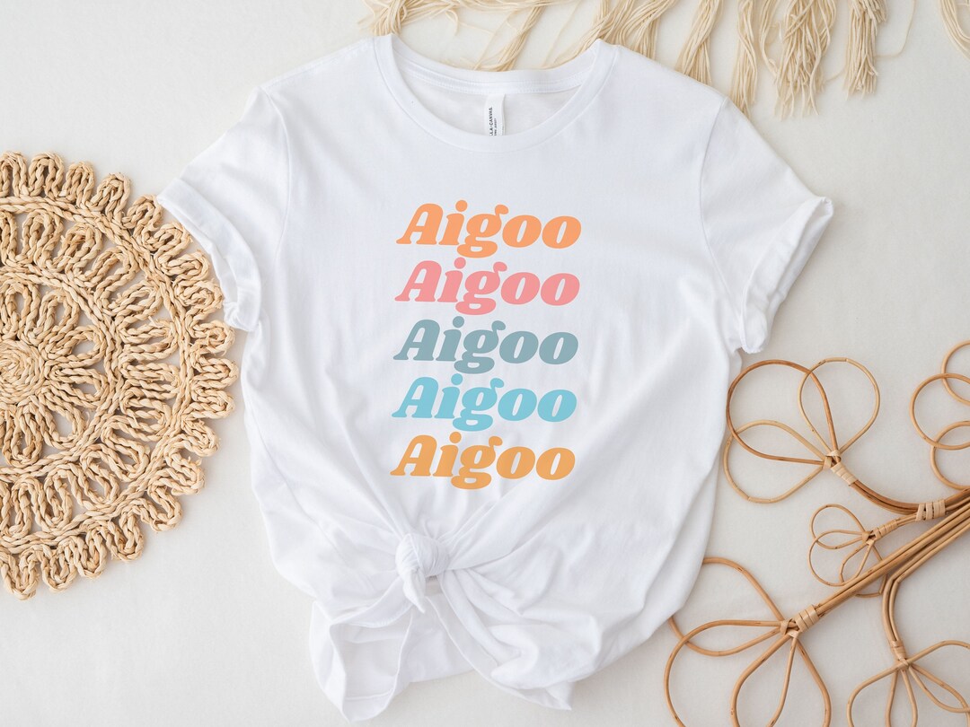 Aigoo Shirt, South Korean T-shirt, Korean Women Clothing, Korean