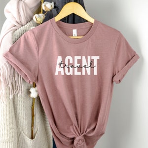 Travel Agent Shirt, Travel Agency Shirt, Gift For Travel Agent, Travel Planner, World Traveler, Travel Agent Gift, Vacation Tourism Tee