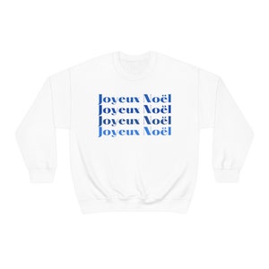 Joyeux Noel Sweatshirt, C&#39;est Noel Shirt, French Christmas Shirt, Festive Holiday Shirt, French Shirt, France Crewneck Sweatshirt