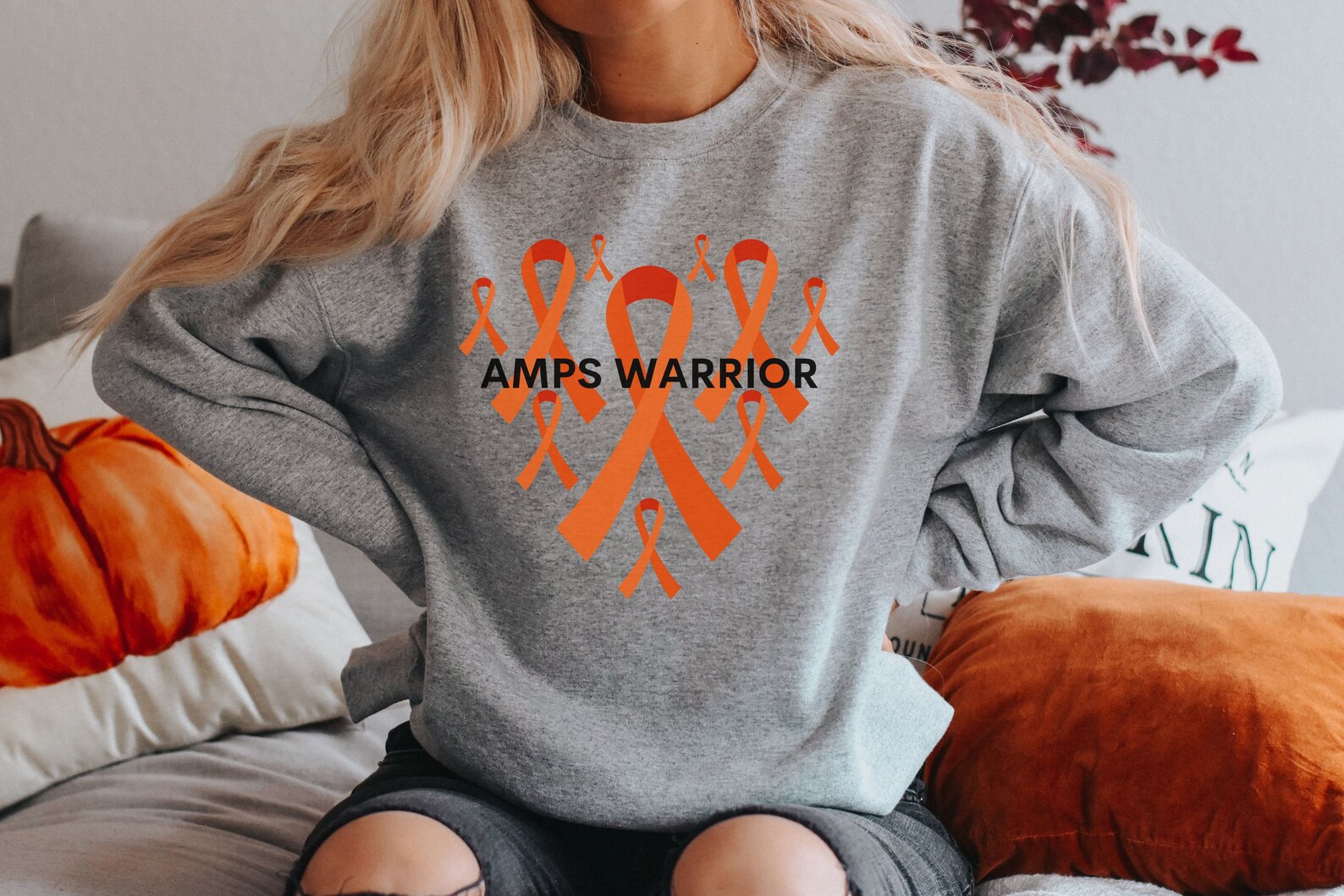 Amplified Musculoskeletal Pain Syndrome Shirt AMPS Awareness Etsy