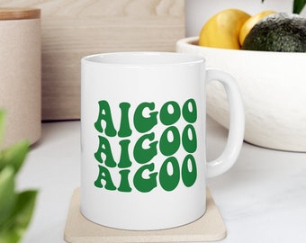 Aigoo, Funny Kdrama Gift, Korean Mug, South Korea Gift, K Drama Fan, K-Drama Lover Gift, Binge Watching Coffee Mug, Korean Gift, K Pop Gifts