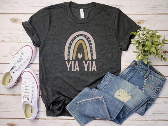 Best Yia Yia Ever Tshirt - Grandma Yiayia T-Shirt Tee Best Yia Yia Ever Tshirt - Grandma Yiayia T-Shirt Tee