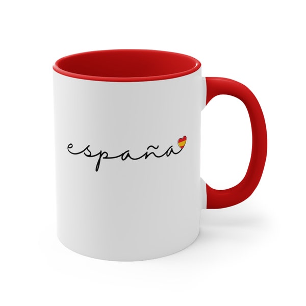 Espana Mug, Spain Mug, Espana Gift, Spain Gift, Espana Travel, Spanish Mug, Spain Trip, Spain Souvenir, Barcelona, Madrid, European Country