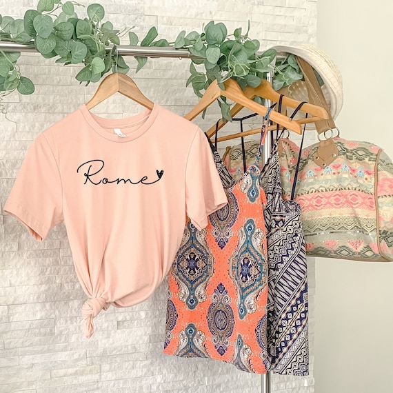 Rome Shirt, Italy Travel Shirt, Rome Vacation Shirt, Italy Gift, Italian American Gift, Cute Rome T-Shirt, Rome Lover, Roma Shirt, Rome Tee