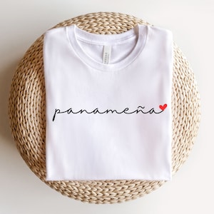 Panamena Shirt, Panama Shirt, Gift For Panamena, Panameña, Panamanian Shirt, Panama Apparel, Panama Gift, Latina Clothing, Latina Shirt
