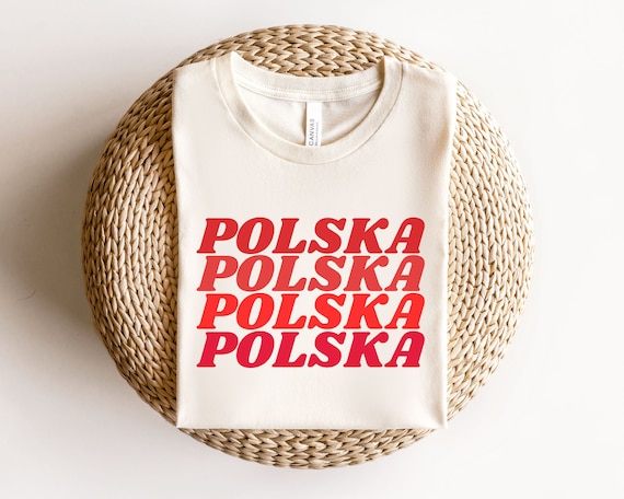 Polska Shirt, Polish Fashion, Poland Shirt For Polish American, Polska Gift, Central Europe Travel Shirts For Women, Poland Gift, Warsaw