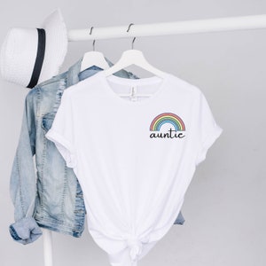 Auntie Rainbow Shirt, Auntie Gift, Aunt Gift, New Auntie Shirt, Gift For Auntie, Proud Auntie Shirt, Auntie To Be, Auntie Shirt, Aunt Shirt