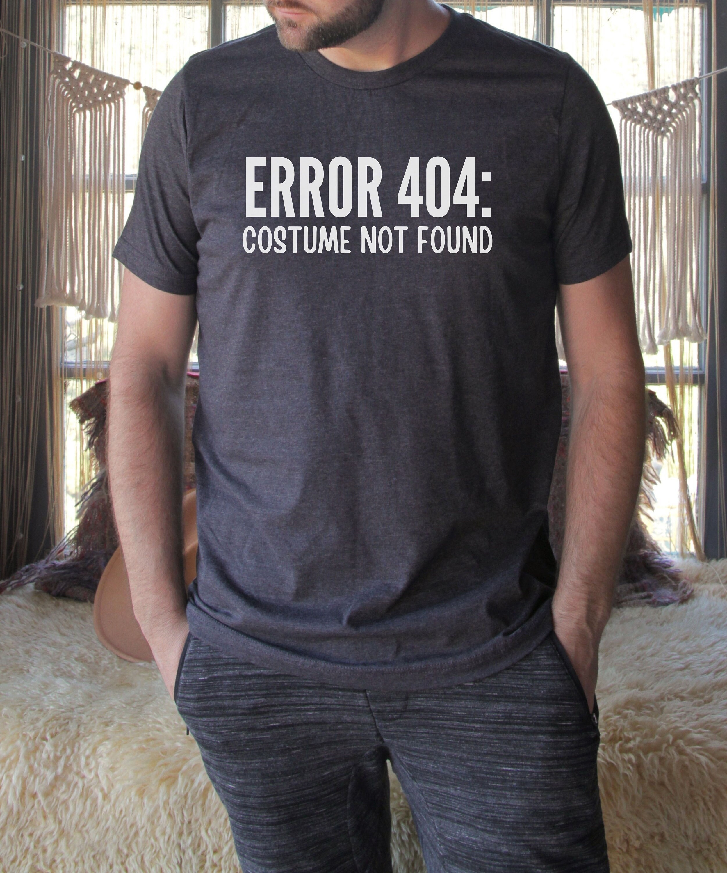 Funny Halloween Shirt Error 404 Costume Not Found Shirt This - Etsy