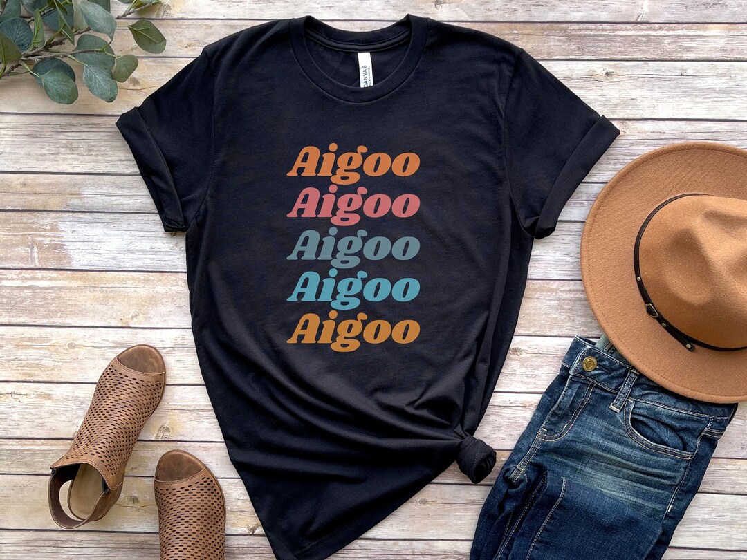 Aigoo Shirt, South Korean T-shirt, Korean Women Clothing, Korean