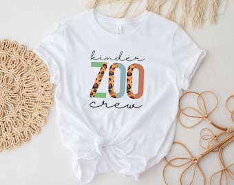 Kinder Zoo Crew Shirt, Zoo Trip Shirts, Field Trip T-Shirt, Safari Tee, Zoology, Kindergarten Shirt, Zoo Keeper Gift, Animal Keeper Tshirts