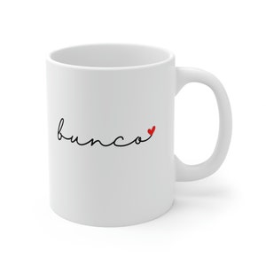 Bunco Mug, Bunco Night, Bunco Game Host Gift, Bunco Gift For Mom Grandma, Bunko Gift, Dice Game, Bunco Party, Game Night, Ladies Night image 6