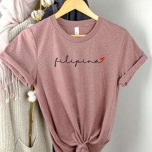 Filipina T-shirt Pinay Shirt Pilipinas Philippines Shirt Gift For Asian American Asian Tee Gift For Filipina Asian Shirt Pinay Pinoy Tshirt