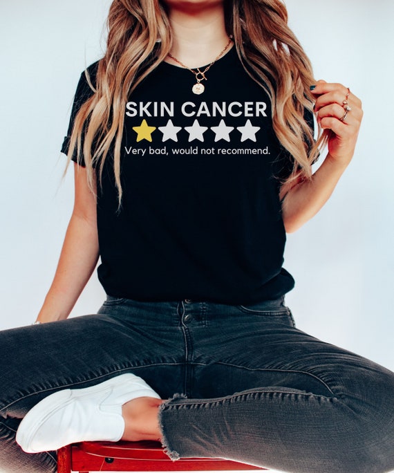 Skin Cancer Melanoma Awareness T-Shirt Black Ribbon Gift Skin Cancer Melanoma Awareness T-Shirt Black Ribbon Gift