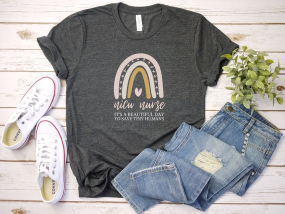 Neonatal Intensive Care Unit | Nicu Nurse Rainbow Shirt | Nicu Nurse Shirt | Nicu Nurse Gift | Nicu Crew Shirt | Nicu Shirt | Nicu Tee