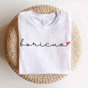 Boricua Shirt, Puerto Rico Shirt, Puerto Rican Shirt, Gift For Boricua, Latina Apparel, Spanish Tshirt, Puerto Rico Gifts, Puerto Rican Gift