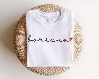 Boricua Shirt, Puerto Rico Shirt, Puerto Rican Shirt, Gift For Boricua, Latina Apparel, Spanish Tshirt, Puerto Rico Gifts, Puerto Rican Gift