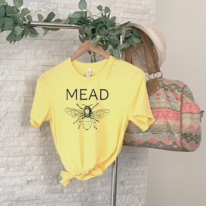 Mead Shirt, Meadery, Viking T-Shirt, Beekeeping Gift, Beekeeper Shirt, Honey Bee Shirt, Bee Tshirt, Beekeeping Shirt, Beekeeper Gift, Mead