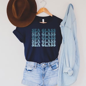 Sea Glass Beach Hunting Shirt, Beachcombing Gift, Beachcomber Shirt For Women Men, Sea Glass Collecting Shirt, Sea Glass Festival T-Shirts