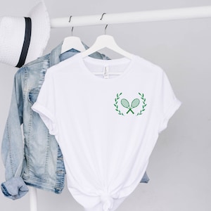 Tennis Shirt Racquet Club Tennis Player Gift Tennis Life Tennis Vibes Racket Tee Cute Tennis Shirt Tennis Clothes Funny Tennis Shirt