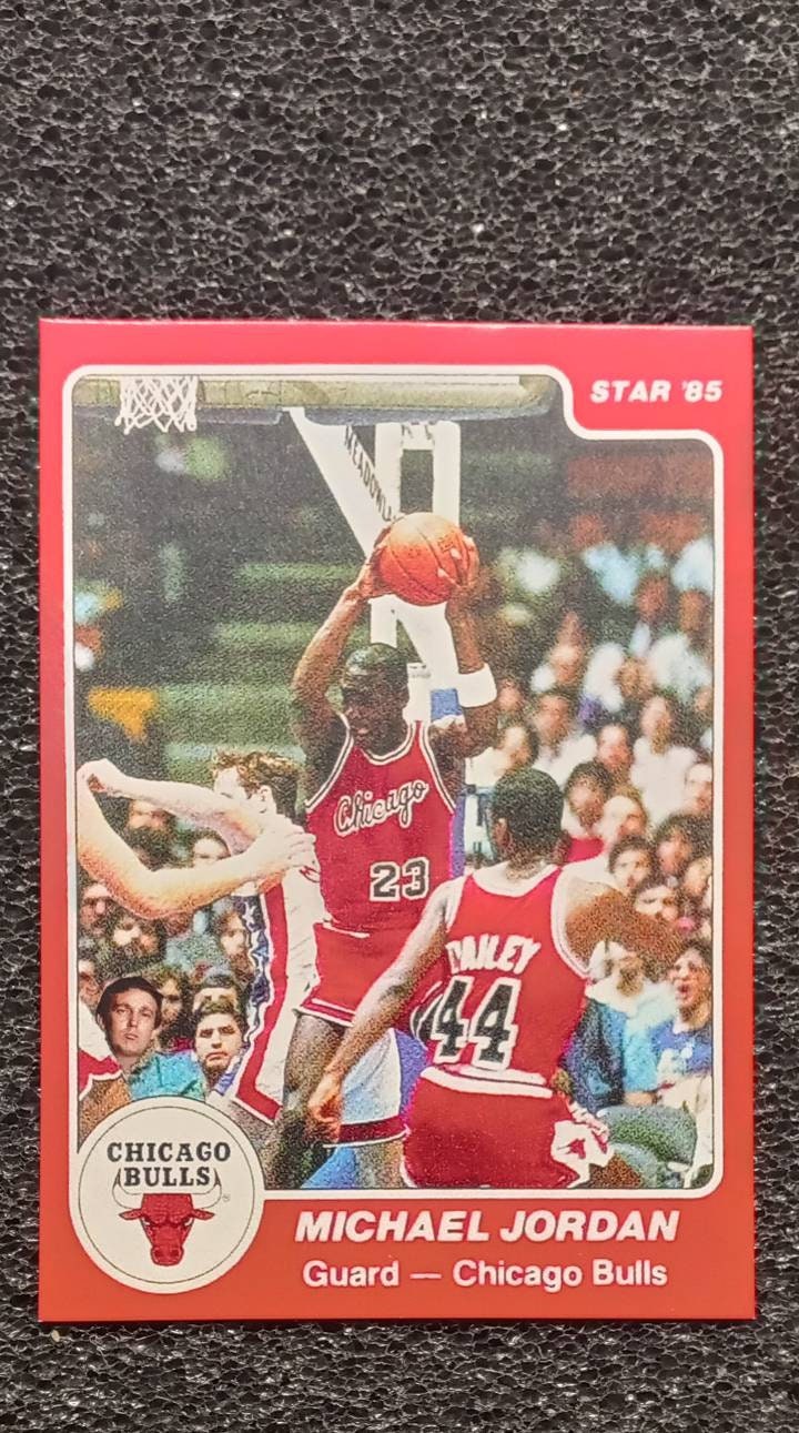 1985 Michael Jordan Star Rookie Card. Reprint Mint Condition Etsy